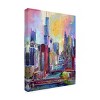 Trademark Fine Art - Richard Wallich 'Chicago 3' Canvas Art - 4 of 4