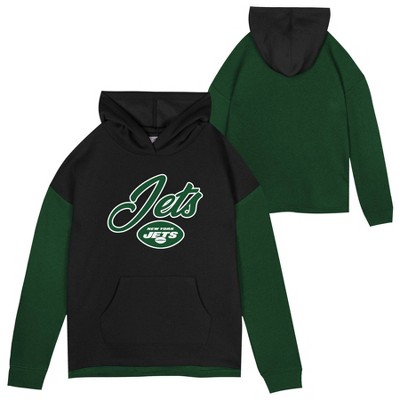 Majestic New York Jets NY Women's Long Sleeve Crew Neck Tee