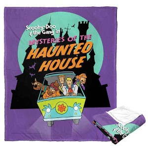 Warner Bros. Scooby-Doo Mysteries Of The Haunted House Silk Touch Throw Blanket 50x60 Inches - 1 of 4