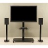 TransDeco Flat panel TV mounting system w/casters for up to 75Inch plasma or LCD/LED TVs - image 3 of 4