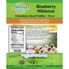 Larissa Veronica Blueberry Hibiscus Colombian Decaf Coffee (Gourmet, Naturally Flavored, Whole Coffee Beans) (16 oz, ZIN: 562375) - 2 of 4