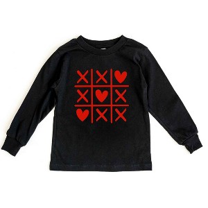 The Juniper Shop Tic Tac Heart Youth Long Sleeve Tee - 1 of 3