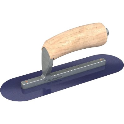 Bon Tool 66-160 Pool Trowel - Blue Steel - 10 X 3 - Wood