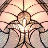 Amora Lighting Tiffany Style White Hanging Lamp 16" Wide - 2 of 3