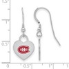 Black Bow Jewelry Sterling Silver  NHL Dangle Earrings - 2 of 4