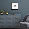 Americanflat 12x12 Picture Frame with Polished Plexiglass - Use as 4x4 Frame with Mat or 12x12 Frame Without Mat - Streamline Collection - Black - 4 of 4