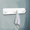 Unique Bargains Coat Hooks Wall Mount with Coat Hooks for Entryway Bathrooms - 2 of 4