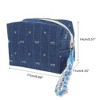 Unique Bargains Lightweight Bow Makeup Bag 1 Pc - 2 of 4