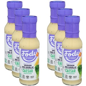 Fody Foods Caesar Dressing - Case of 6 - 8 fl oz - 1 of 2