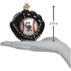 Old World Christmas Blown Glass Ornament for Christmas Tree, Colorado Rockies Baseball Mitt (with OWC Gift Box) - 4 of 4