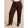 ELOQUII Snake Print Relaxed Leg Jean - 3 of 4