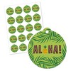 Big Dot of Happiness Tiki Luau - Tropical Hawaiian Summer Party Favor Gift Tags (Set of 20) - 2 of 4