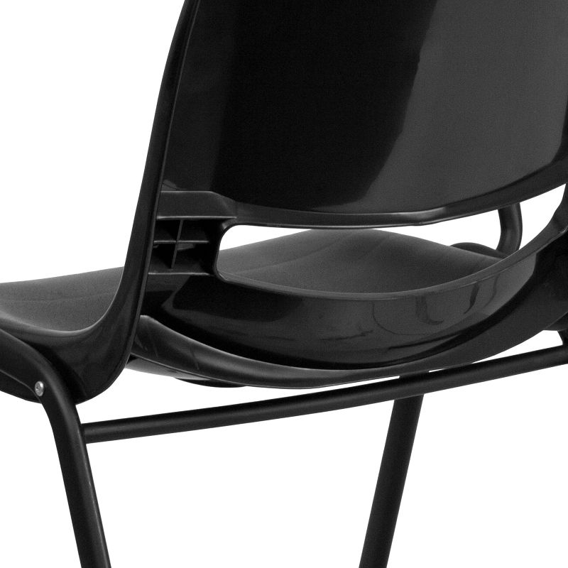 Flash Furniture Ergonomic Shell Chair with Right Handed Flip-Up Tablet Arm, 5 of 11