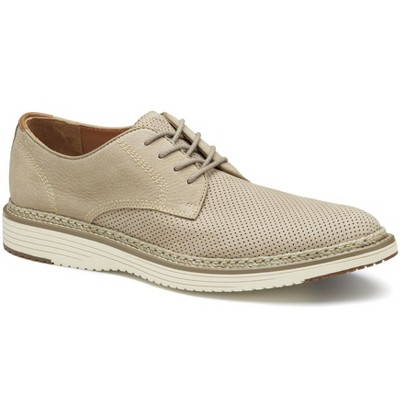 Johnston & Murphy Men's Upton Perfed Plain Toe Lace Up Dress Casual Shoe