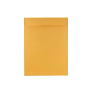 JAM Paper 9" x 12" Open End Catalog Envelopes Brown Kraft Manila 4132 - 1 of 2