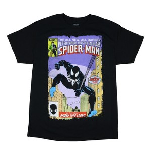 Seven Times Six Marvel Comics Mens Spider Man Shirt Original Sin 107 Adult Short Sleeve Black - 1 of 3