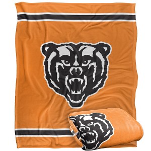 Mercer University Primary Logo Silky Touch Blanket White 50x60 - 1 of 4