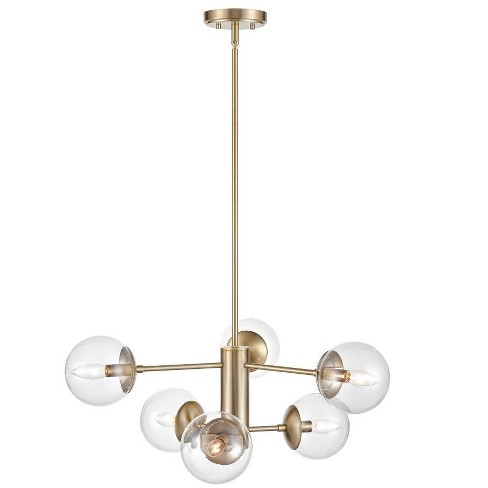 Millennium Lighting X 6 - Light Chandelier , Modern Gold : Target