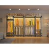 VIPEK V2L Garment Rack with Dimmable LED Lights,3000K Warm White, Portable Closet Wardrobe Freestanding Metal Clothing Rack for Hanging Clothes - image 4 of 4