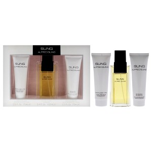 Sung by Alfred Sung for Women - 3 Pc Gift Set 3.4oz EDT Spray, 2.5oz Essential Body Lotion, 2.5oz Refreshing Shower Gel - 1 of 4