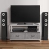 Sorbus 2 Drawer TV Stand Dresser with Wood Top - 2 of 4