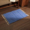 Okak Modern Stylish Tassel Carpet Cotton Area Rug for Living Room,Bedroom,Small Size Indoor Easy-to-maintain Carpet - 3 of 4