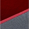 LunaLulinlk 91''x63'' Red Luxury Chinchilla Faux Fur Rectangular Area Rug - 3 of 4