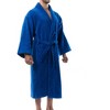 Alpine Swiss Pure Cotton Mens Terry Cloth Bathrobe Super Absorbent Spa Robe - 4 of 4