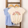 The Juniper Shop Big Sister Stacked Curved Toddler Short Sleeve Tee - 2 of 2