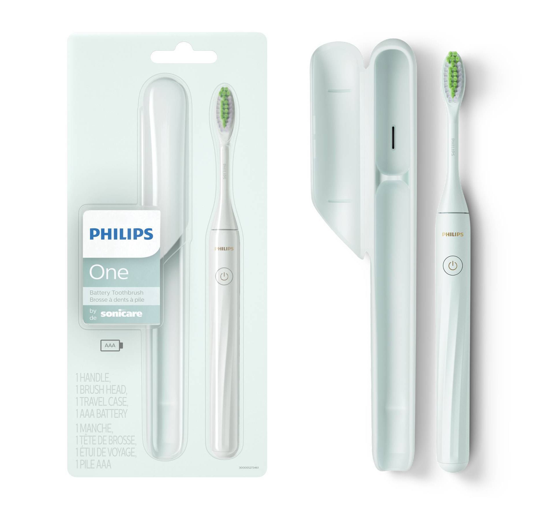 Philips One by Sonicare Battery Toothbrush - HY1100/03 - Mint
