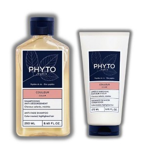 Phyto Paris Color Anti-Fade Shampoo - (8.45 oz) & Color Radiance Enhancer Conditioner - (5.91 oz) - DUO SET - 1 of 2