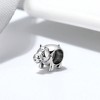 Pig Charm European Bead Oxidized Sterling Silver Ginger Lyne Collection - image 2 of 4