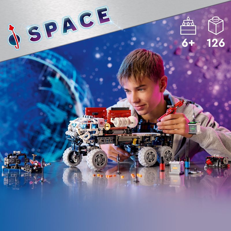 LEGO Technic Mars Crew Exploration Rover Advanced Building Kit 42180, 3 of 9