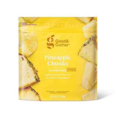 Freedom's Choice Fresh Frozen Pineapple Chunks 16 oz bag, Frozen Fruit &  Smoothies