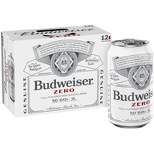 Budweiser Zero NA -  12pk/12 fl oz Cans
