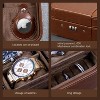 Watch Case with Combination Lock - 4 Watch Storage and Jewelry Organizer - for Ring and Watch Storage - 2 of 4