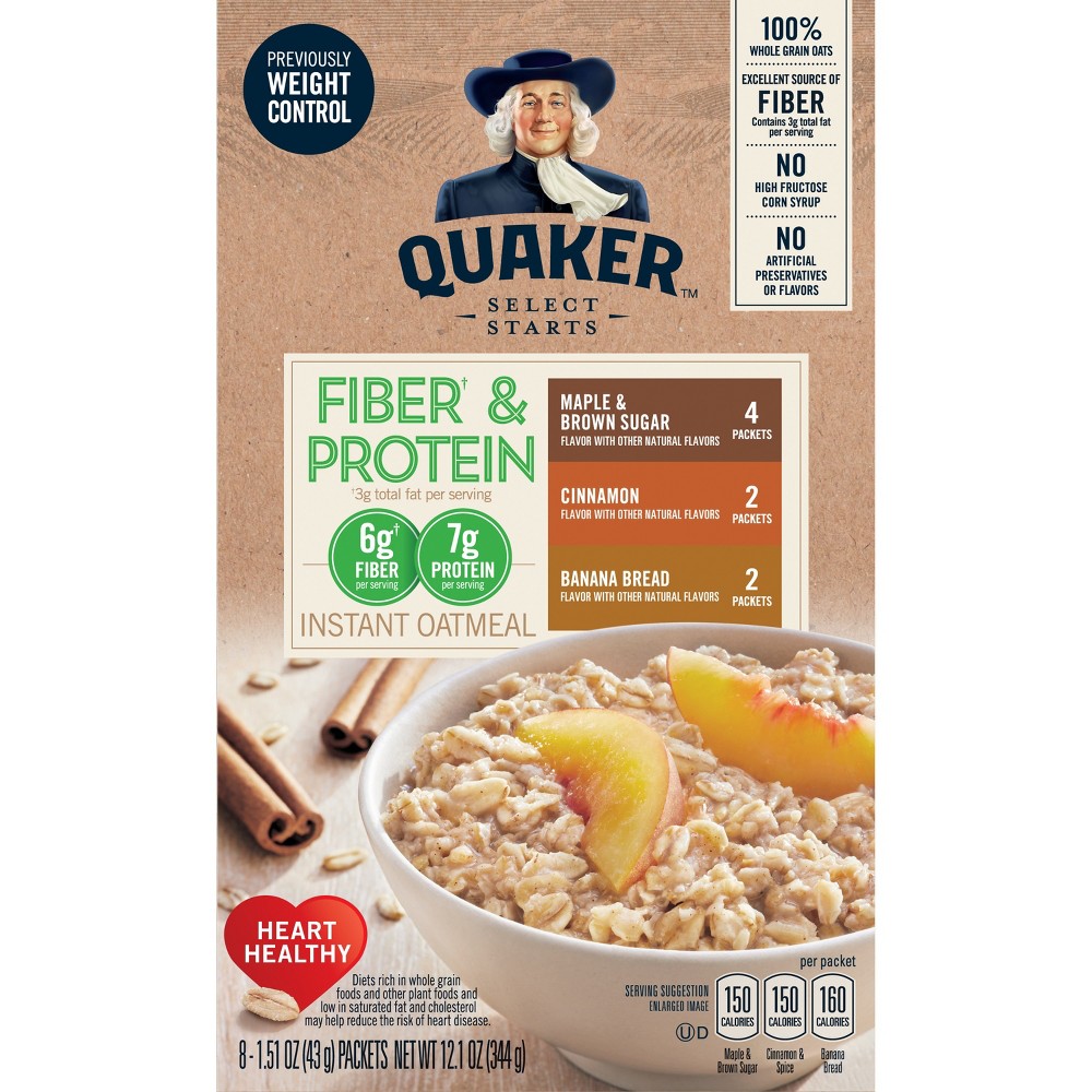 UPC 030000563977 product image for Quaker Weight Control Instant Oatmeal Variety Pack- 8pk | upcitemdb.com