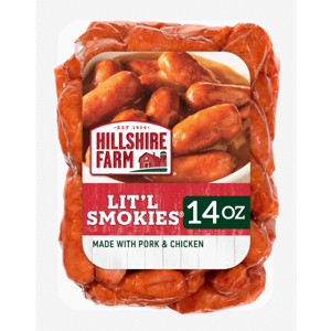 Hillshire Farm Lit'l Smokies Smoked Sausage - 14oz - 1 of 3
