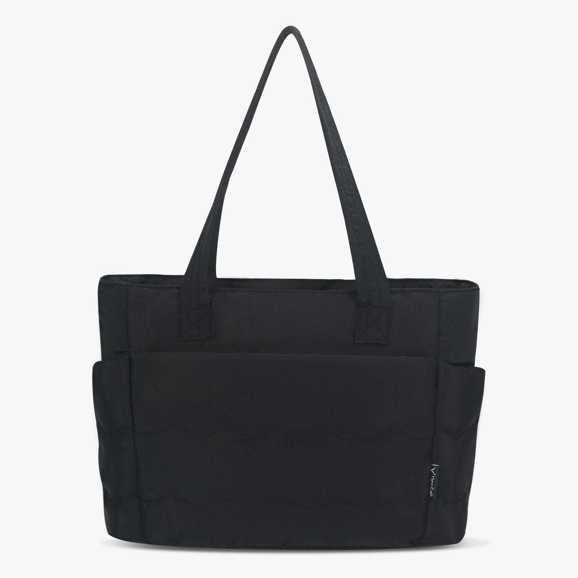 Hynes Eagle 20L Puffy Tote Bag – Lightweight Water-Resistant Work & Gym Bag with Laptop Sleeve, Luggage Strap & Smart Pockets