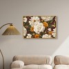 Art Remedy Maroon Elegance Floral Elegant realistic Floral Wall Art Framed - 2 of 4