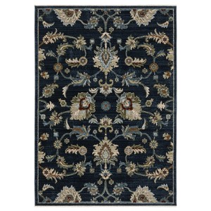 Oriental Weavers Capella CAP05 Navy Blue / Multi Indoor Area Rug - 7'10" x 10'10" - 1 of 4