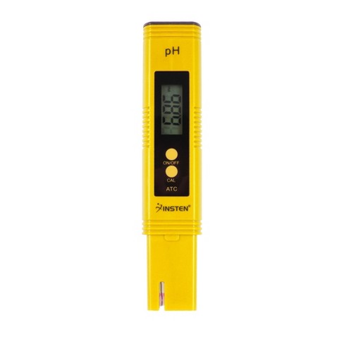 PH Meter, Digital PH Meter for Water, 0.01 High Accuracy PH Tester with  0-14 PH Measurement Range for Hydroponics, Household Drinking, Pool and
