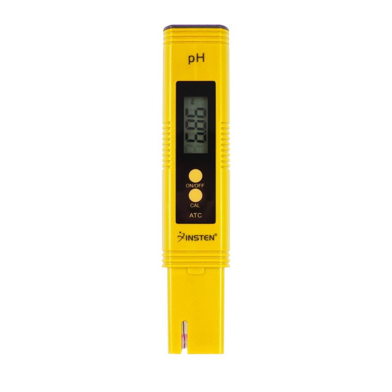 Insten - Digital pH Meter Tester Pen for Water Hydroponics, High Accuracy, Pocket Size, 0-14 pH Measurement Range, 1 of 10
