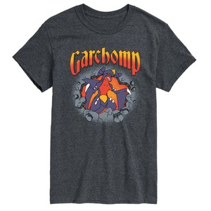 Men's - Pokémon - Garchomp Rocks Short Sleeve Graphic T-Shirt - 1 of 4