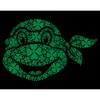 Men's Teenage Mutant Ninja Turtles St. Patrick's Day Michelangelo Shamrock Fill T-Shirt - 2 of 4