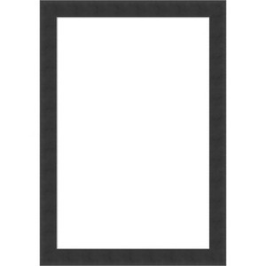 Amanti Art Mezzanotte Black Framed Dry Erase Magnetic Board - 1 of 4