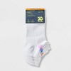 Women's 6+1 Bonus Pack Structure No Show Socks - All In Motion™ Gray 4-10 - 3 of 3
