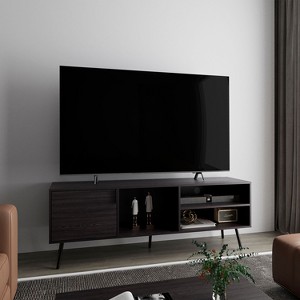 NicBex TV Stand for 60 Inch TV,TV Entertanment Center with 1 Door Cabinet and 3 Open Shelves,Modern TV Console Table for Living Room - 1 of 4