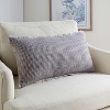 Plum & Post Sasha Lumbar Indoor-Outdoor Pillow - 2 of 4
