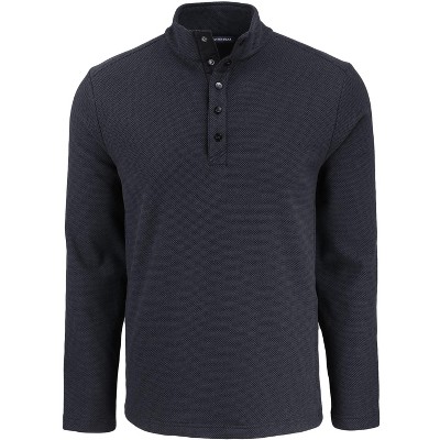 Cutter & Buck Hunts Point Eco Textured Fleece Recycled Mens Snap Pullover